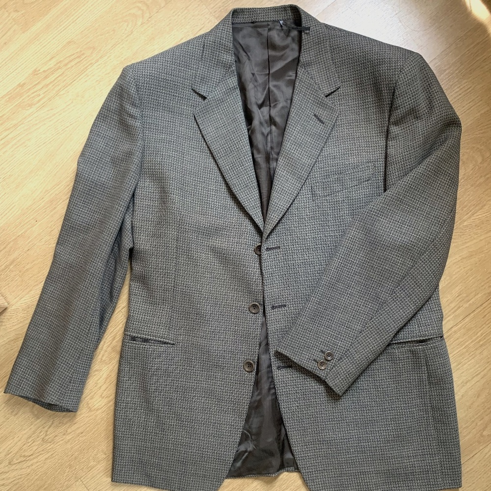 CANALI 100% pure wool vintage blazer